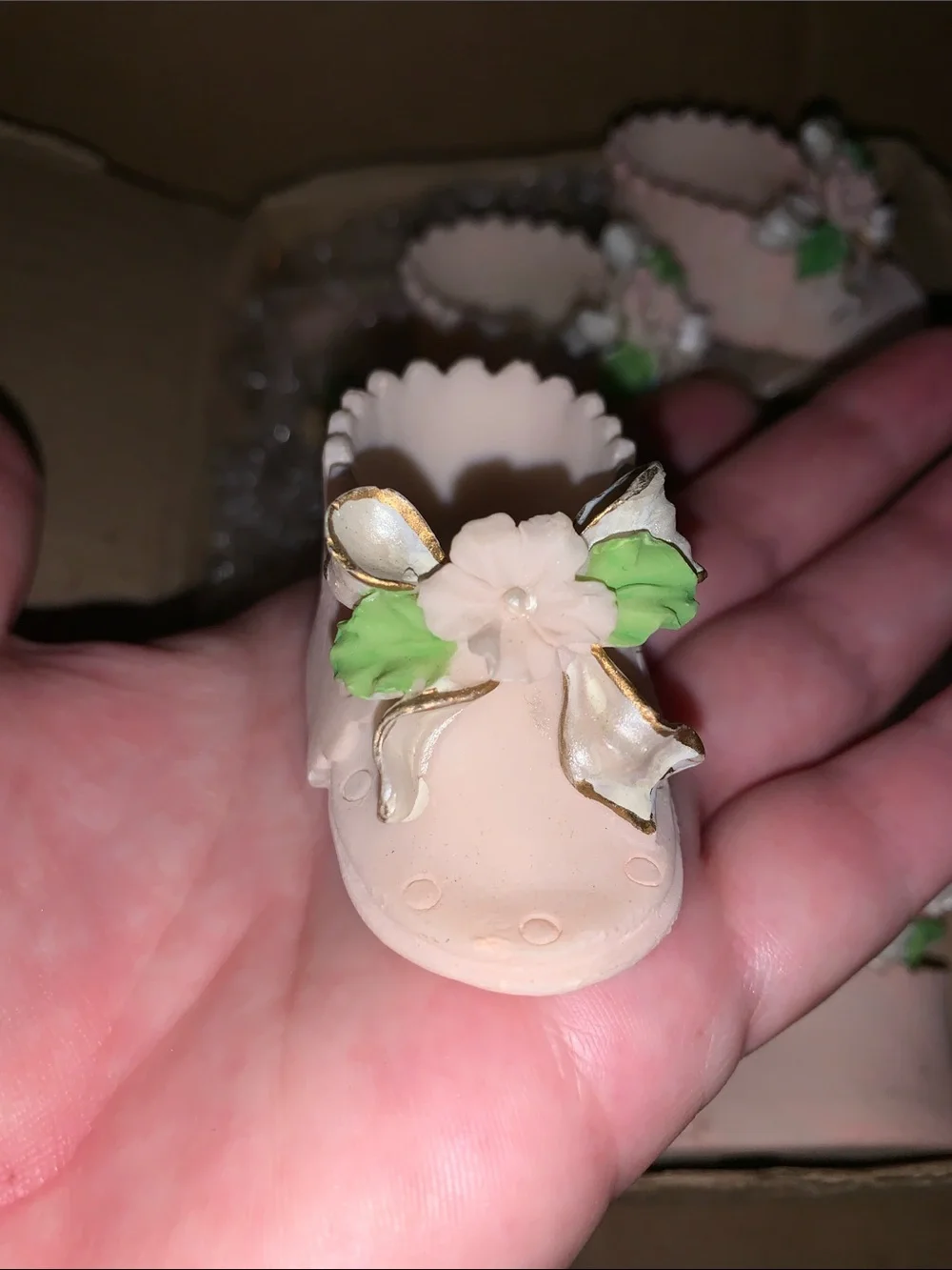 24 Pink Baby Shoe Favor Baby Shower